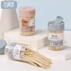 Palillo de Bambú para el Hogar Desechable Artefacto para Hilo Dental Palillo de Bambú para Frutas Caja Contenedor de Palillos Finos Portátil Comercial para Hotel y Restaurante