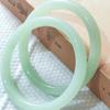 Nuevo Pulsera Tejida Flor de Durazno China Pulsera para Mujer Novia Esmalte de Color Jade de Imitación Tira Redonda Pulsera Gruesa con Cascabeles Accesorios Hanfu Joyería