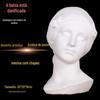 Vendas diretas da fábrica de suprimentos de arte para retratos de gesso de menina com capuz, esboços de materiais didáticos, características faciais, mãos e pés, figura, retrato de peito