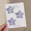 Pinzas para el pelo de estrella para niñas pequeñas, pinzas BB para flequillo lateral que no dañan el pelo, lindas pinzas para flequillo, accesorios para el pelo