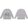 Suministro Mayorista Transfronterizo de Marca de Moda de Comercio Exterior Sudadera Pesada de Cuello Redondo Chaqueta de Manga Larga Tiburón