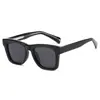 Gafas de Sol Polarizadas de Marco Cuadrado Nuevo Transfronterizas Gafas de Pinza de Ácido Propiónico Simples y de Moda Europeas y Americanas Gafas con Patillas de Resorte para Hombre