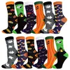 Calcetines Personalizados de Calabaza de Halloween para Hombres y Mujeres, Calcetines Festivos de Media Pantorrilla, Calcetines Transfronterizos Europeos y Americanos, Calcetín de Halloween