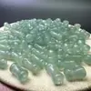Venta al por mayor Aventurina Natural Pequeños Accesorios de Bambú Cuentas de Bambú Verde Hierba Pulsera Colgante DIY