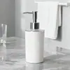 Set de Tocador de Baño de Bambú y Madera Portacepillos de Dientes Vaso para Enjuague Bucal Botella de Gel Antibacterial Jabonera Escobilla de Baño Baño Set de Baño
