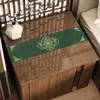 Nuevo Mantel de Mesa Estilo Chino, Cubierta de Mesa de Noche de Vidrio Blando Transparente de PVC Estilo Chino, Impermeable, Resistente al Aceite, Resistente al Calor, Lavable