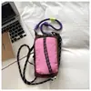 Bolsa de Celular para Esportes, Nova Bolsa Transversal Multiuso em Tecido de Nylon, Bolsa de Ombro Casual para Homens e Mulheres, Bolsa de Cordão para Copo d'Água para Fitness
