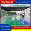 Toldo retrátil para quadra de basquete externa, tenda retrátil móvel para eventos grandes, toldo móvel elétrico para quadra de tênis externa