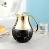 Termo Estilo Europeo Olla Térmica Hogareña Hervidor de Agua Aislado Botella de Agua Tibia Botella de Agua Caliente Botella de Agua Caliente de Gran Capacidad Botella Térmica