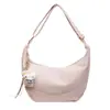Bolsa de Bolinho Estilo Coreano de Nicho para Mulheres, Nova Bolsa Transversal Grande Capacidade Vintage 2025, Bolsa de Ombro Fashion para o Dia a Dia, Transfronteiriça