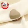 Broche magnético anti-exposición en forma de corazón para ajustar el tamaño del escote, broche invisible para asegurar la ropa del pecho y herramienta para ajustar puños