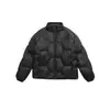 Ropa Vintage Yidao 2026 Invierno Nuevo 90 Plumón de Pato Blanco Exterior Cuello Alto Repelente al Agua Cálido Cuadros de Fútbol Chaqueta de Plumón