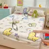 Funda de colchón impermeable a prueba de orina, funda de cama de una sola pieza, protector de colchón resistente a la suciedad, funda de colchón antideslizante de cobertura completa, adecuada para todas las estaciones