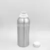 1000ml 88*240mm 1250ml 88*250mm Botella Grande de Aluminio para Aceite Esencial con Tapa Blanca