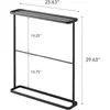 Estante de Toallas de Piso de Hierro Transfronterizo Estilo Americano Estante de Toallas de Piso Estante de Baño Estante de Inodoro Estante de Toallas Simple