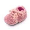 Outono e inverno quente 0-12 meses sapatos de bebê renda antiderrapante bebê algodão sapatos de criança fábrica de sapatos direto 2676