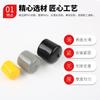 Manguito de Tubo Aislado de PVC Extremo de Inmersión Rosca Tornillo Perno Tapa de Goma Blanda Cable Plástico Goma Manguito Protector