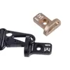 Hebilla de correa M-LOK hebilla de correa táctica para exteriores de aleación de aluminio hebilla de correa de hombro de aluminio MLOK-CQB riel decorativo