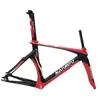 Quadro Vermelho de Carbono para Pista Bicicleta Fixa Quadro Single Speed Quadro Fixed Gear 700c