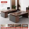 Combinación de Escritorio y Silla para Personal Estación de Trabajo Simple Moderna Individual y Doble Escritorio de Oficina para Jefe Escritorio Financiero para Computadora