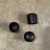 Tapa de plástico redonda resistente al desgaste para tubo redondo de raquetero de tenis, cubierta a prueba de polvo y antideslizante para accesorios de equipamiento deportivo