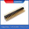 Linha Dupla Espaçamento de Pinos Redondos 180 Graus Ph2.54 Linha Dupla 180 Graus Pino Redondo Conector Digital Dongguan Guangsu