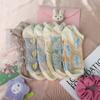 Calcetines Estilo Palacio Primavera y Verano Delgados Todo Combinable Estilo Japonés Corte Bajo Vintage Floral Artístico Estudiante Estereoscópicos Calcetines de Barco