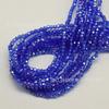 Cuentas de cristal de color AB plateado de 4 mm para joyería DIY accesorios de borla accesorios de ropa cuentas sueltas venta al por mayor directa