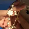 Pulsera China para Novia Set de Seis Piezas Diseño Nicho Lujo Ligero Ins Pulsera Delicada de Alta Gama