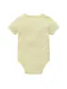Mono de algodón de manga corta para bebé recién nacido, de fábrica transfronteriza, con estampado liso, para verano
