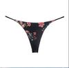 Tanga Sexy de Doble Tira Cintura Baja Yoga Fitness Absorbente de Sudor Bikini Mujer Ropa Interior Sexy en Forma de T G100