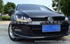 Adecuado para Volkswagen Golf 7 high 7 Ceja de faro Golf 7 Resaltado Negro Accesorios de modificación exterior Calcomanías para coche