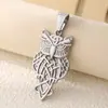 Direto da fábrica Amazon AliExpress moda europeia e americana personalidade aço inoxidável masculino pingente joias atacado