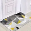 Felpudo Minimalista Estilo Nórdico para Puerta de Entrada, Sala de Estar, Dormitorio, Mesita de Noche, Cocina, Baño, Felpudo Antideslizante, Alfombra, Felpudo