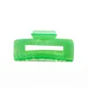 Joyería de Acetato Estilo Coreano Pinza para el Cabello de Color Gelatina Versátil Pinza de Garra Cuadriculada de Gama Alta Pasador Simple y Exquisito Pinza Tiburón