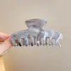 Pinza para el Cabello de Tiburón de Felpa Acrílica de Alta Gama Pinza Grande Accesorios para el Cabello de Mujer Volumen del Cabello Múltiples Capas Melena de Cabello Pinza para el Cabello