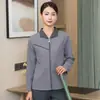Uniformes de Limpieza de Hotel para Mujeres, Servicio de Habitaciones de Hotel de Manga Larga, Ropa de Trabajo de Tía de Limpieza de Logística de Propiedad Común Pa