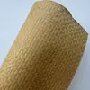 Papel Tapiz Tejido de Paja, Papel de Bambú Natural y Papel Tapiz Tejido de Cáñamo, Textura Gruesa de Cáñamo, Estilo Japonés y Chino, Fondo de Sala de Estar de Hotel, Pared para Cine y Televisión