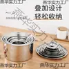 Recipiente Espesso de Aço Inoxidável para Banha com Tampa, Caixa de Temperos, Utensílios de Cozinha, Pote de Sal, Pote de Armazenamento