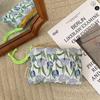 33262 Bolso Pequeño con Cuerda para Llevar en la Mano, Bolso de Almacenamiento Portátil Estilo Japonés Simple para Chicas Suaves, Neceser Portátil