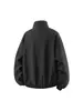 Chaqueta Americana Retro de Cuello Alto Holgada para Hombre de Primavera y Otoño, Abrigo Versátil Casual, Top de Moda Delgado y Elegante