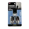 Ganchos mini de acero inoxidable, extra pequeños, ganchos adhesivos para pared sin clavos, ganchos para puerta de baño, ganchos de metal para colgar ropa
