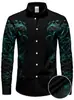 Camisa de Moda para Hombre 2026, Manga Larga, Estampado Digital 3D, Talla Grande, Camisa de Botones de Alta Gama para Hombre