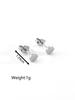 Moderna Versátil Juego de Pendientes, Mini Sencillos Pendientes de Acero Inoxidable con Chapado en Oro de 18 Quilates para Mujer, Pendientes Pequeños de Acero Inoxidable