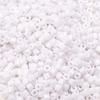 Cuentas tubulares acrílicas sólidas de 4 mm, cuentas cilíndricas sueltas, cuentas hechas a mano, accesorios para collares y pulseras DIY hechos a mano, material de cuentas espaciadoras