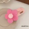 Nuevos Pasadores de Pelo de Felpa Otoño/Invierno 2026 Pinzas de Presión de Corazón de Dibujos Animados para Niñas Pinzas de Esponja para Bebé Pinzas Laterales para Flequillo Accesorios para el Cabello