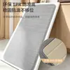 Juego de tres piezas de chenilla de color liso para baño y WC, alfombrilla de suelo antideslizante y absorbente de agua, felpudo para el hogar para la puerta del baño