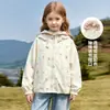 Casaco Feminino Outono 2026 Novo Estilo Roupas de Outono Estilosas para Crianças Blusa com Capuz Primavera Outono Jaqueta Super Bonita para Meninas