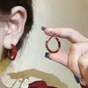 Pendientes de Plata de Ley 925 Estilo Genial para Mujer Nuevos Pendientes Versátiles Diseño de Nicho Pendientes de Gama Alta Pendientes