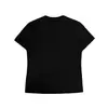 Camiseta Casual Gola Redonda Estilo Streetwear Gótico Escuro Caveira Strass Y2K Milênio Retro Hip-Hop Harajuku Top Feminino